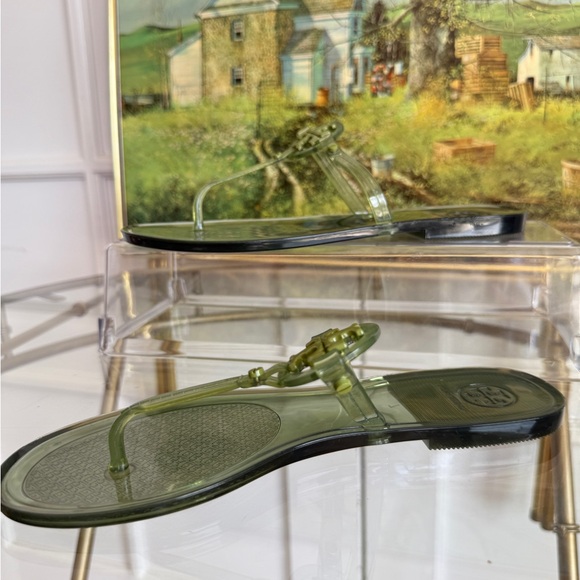 Tory Burch 'Mini Miller' Jelly Flip Flop size 7 - Picture 2 of 8